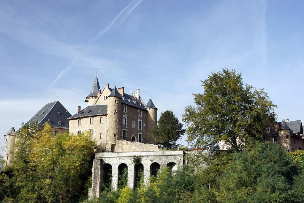 Chateau D'Uriage - Duplex Avec Terrasse Privative Saint-Martin-dʼUriage Exteriör bild