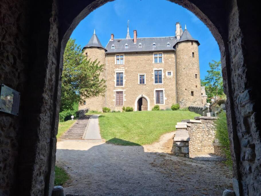 Chateau D'Uriage - Duplex Avec Terrasse Privative Saint-Martin-dʼUriage Exteriör bild